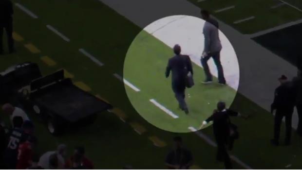VIDEO: Así fue paso a paso como Mauricio Ortega realizó robo del jersey de Brady