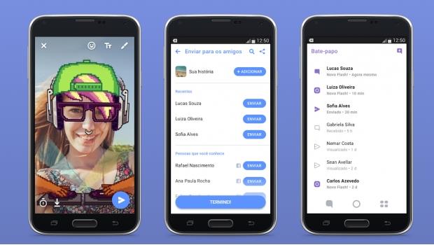 Facebook lanza Flash, un clon ligero de Snapchat
