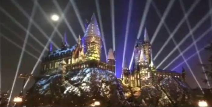 Entre magia y luces, Hogwarts recibió el 2018