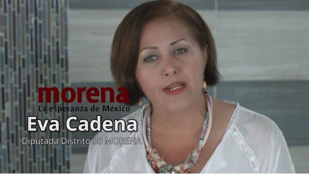 Eva Cadena declina a candidatura de Morena; caí en un error y lo asumo