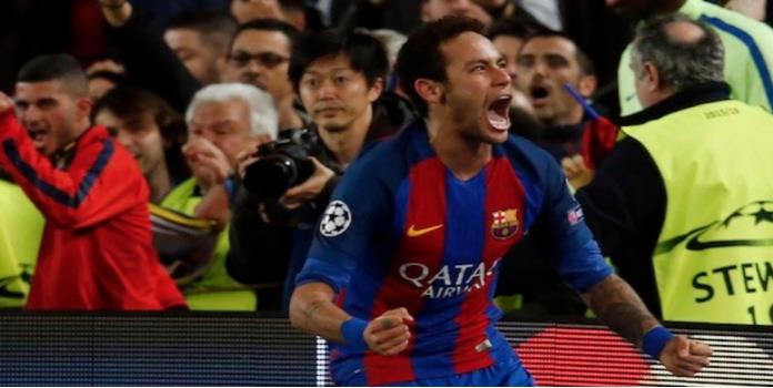 VIDEO: Neymar se va de fiesta luego de la remontada del Barcelona