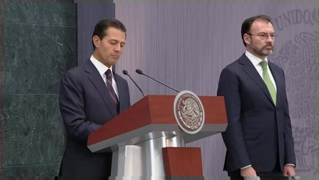 Confirma Peña Nieto llegada de Luis Videgaray a SRE