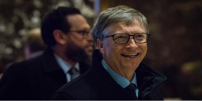 Bill Gates se reúne con Donald Trump
