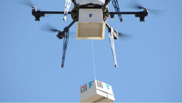 Con entregas en drones, 7-Eleven vence a Google y Amazon