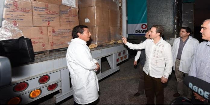 Se garantiza el abasto de medicamentos en hospitales de Chiapas