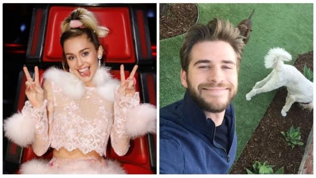 Miley Cyrus y Liam Hemsworth celebrarán Navidad en familia