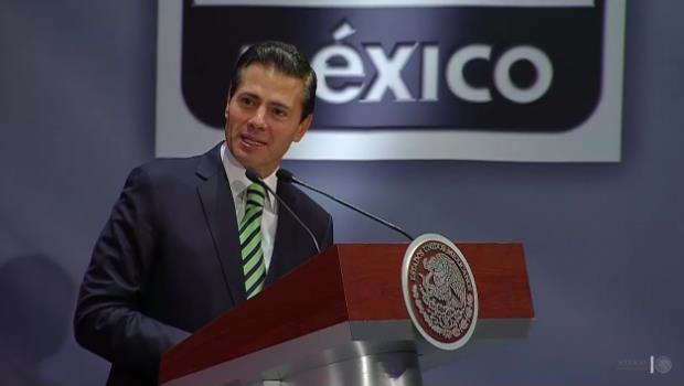 Anuncia EPN relanzamiento de sello Hecho en Mexico; pide echarle ganas