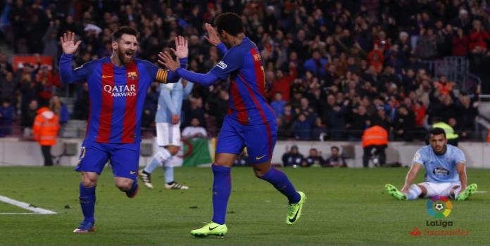 VIDEO: Barcelona destroza al Celta y sigue líder en La Liga