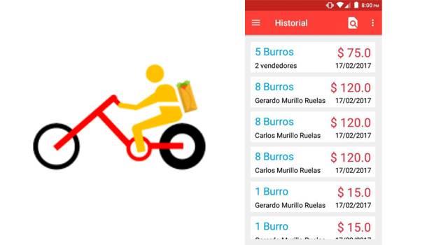 Joven mexicano crea una exitosa app para vender burritos
