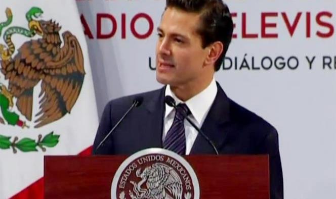 Peña Nieto confía en construir nueva relación bilateral con EU