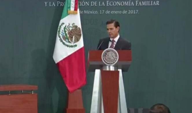 Peña Nieto anuncia medidas en favor de economía y Pymes