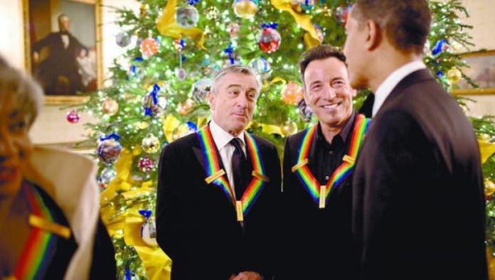 De Niro y Springsteen serán condecorados por Obama
