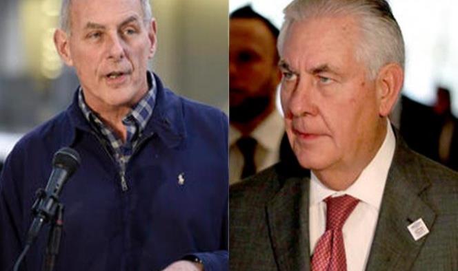 Secretarios de EU, Kelly y Tillerson se reunirían con Peña Nieto