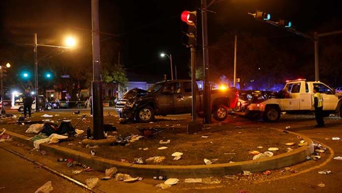 Suman 21 personas hospitalizadas por atropellamiento en Nueva Orleans
