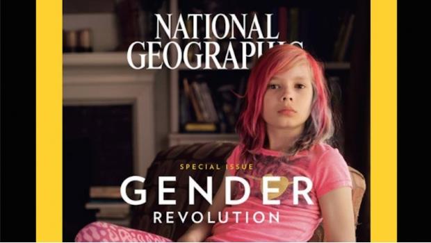 Dedica National Geographic portada a niña transgénero