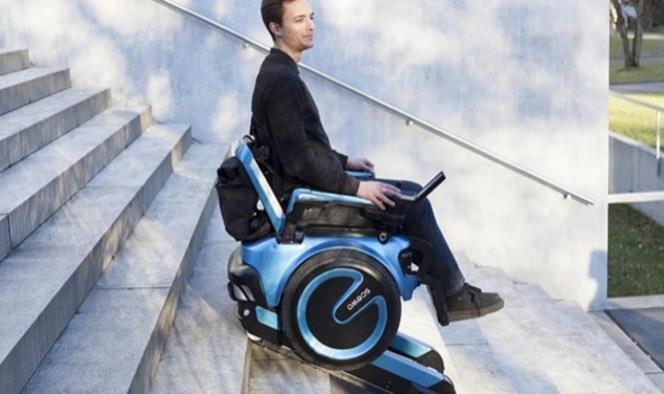 La futurista silla de ruedas capaz de subir escaleras sin ayuda
