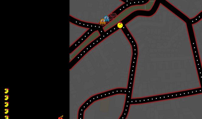 Ahora pueden jugar Pac-Man en Google Maps