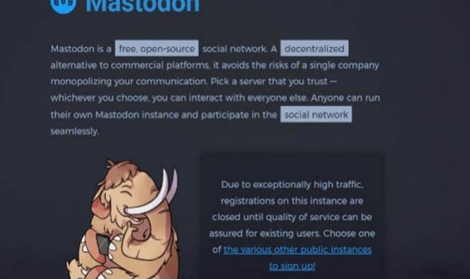 Mastodon, la nueva red social de código abierto
