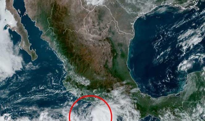 Nace depresión tropical en el Pacífico; causará lluvias en 5 estados