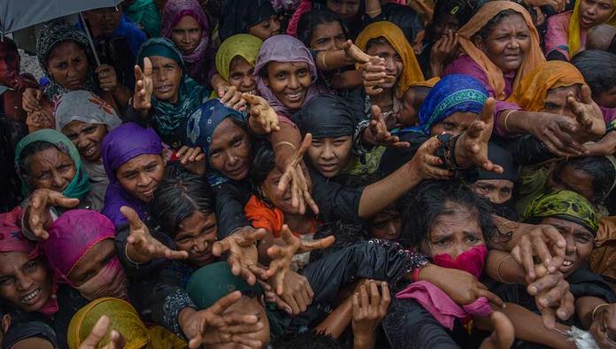 ONU reporta más de 410 mil rohinyás refugiados en Bangladesh