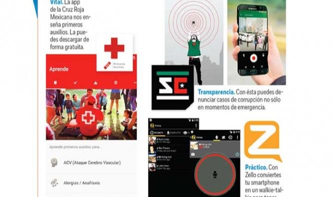 Las Apps para los casos de emergencia; mantente alerta