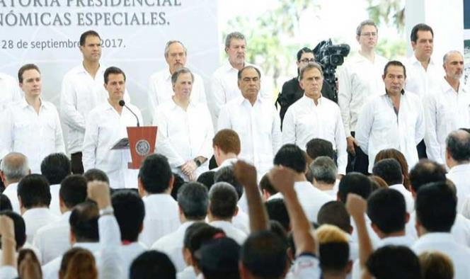 Generarán las primeras 3 ZEE 12 mil empleos, en Chiapas: Peña Nieto