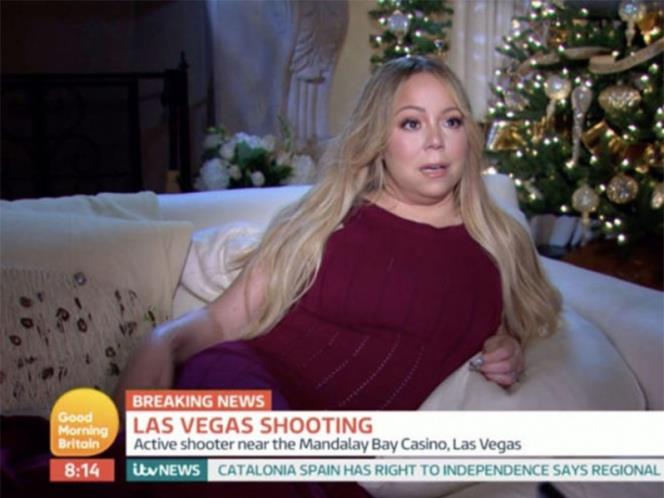 La frívola postura de Mariah Carey ante el tiroteo en Las Vegas