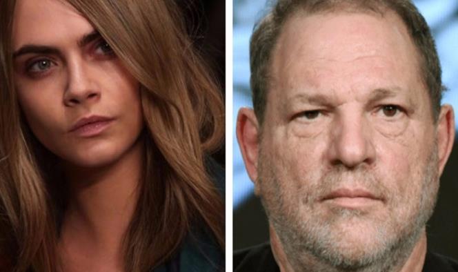 Cara Delevingne también acusa de abuso sexual a Weinstein