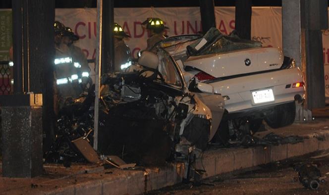 Culpable de homicidio, chofer del BMW que chocó en Reforma