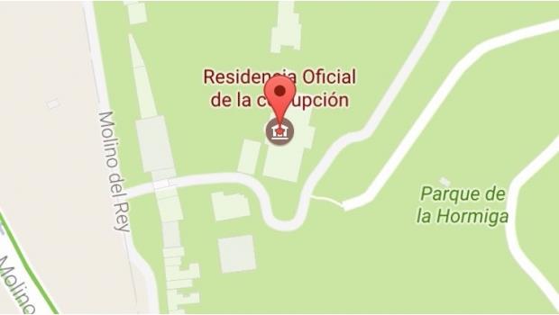 Usuario renombró residencia de Los Pinos, aclara Google Maps