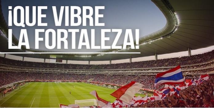 El Estadio Chivas estará repleto de afición rojiblanca