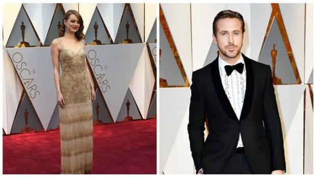 Emma Stone y Ryan Gosling sí asistieron a los Oscar