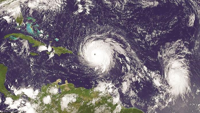 Amenazan 3 huracanes en  el Atlántico