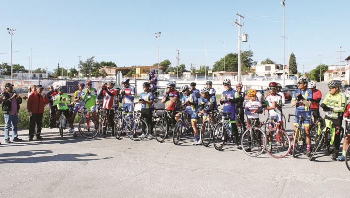 Homenaje luctuoso con carrera ciclista