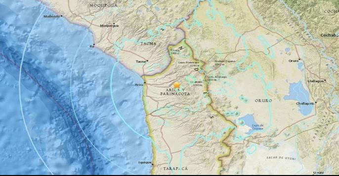 Alarma y algunos daños en Chile tras sismo de 6,3 grados