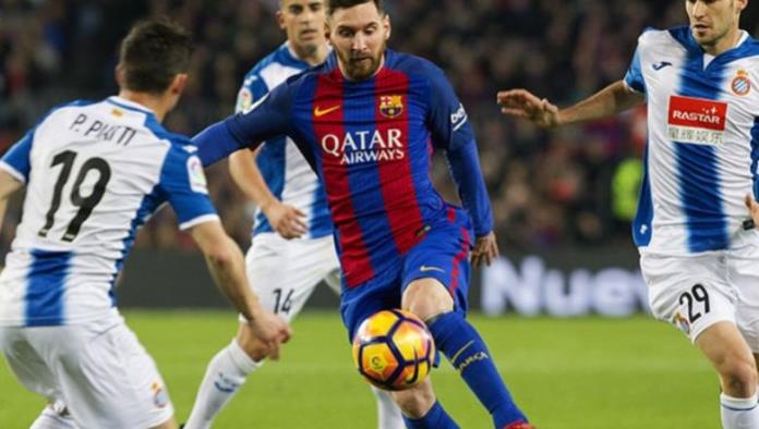 Cátedra de Messi en goleada del Barcelona al Espanyol