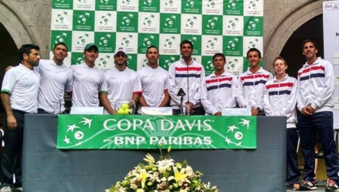 Definen partidos de Copa Davis