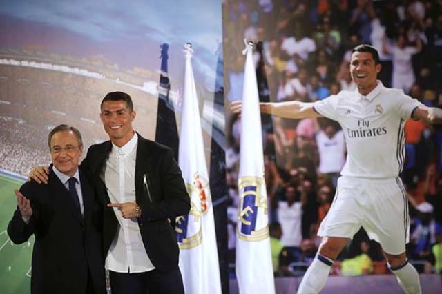 Cristiano, feliz por alargar  su ‘idilio’ con el Real Madrid