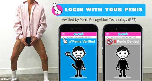 Dick-ometrics: una web te deja usar fotos de tu pene como contraseña