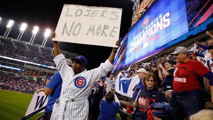 El festejo más emotivo de los fans de los Cubs