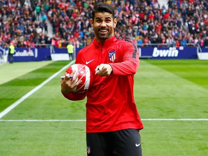 Diego Costa reaparecería con el Atlético de Madrid