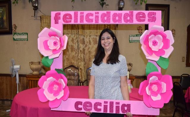 Celia Cecilia fue festejada