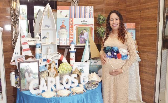 Festejo prenatal en honor de Karla
