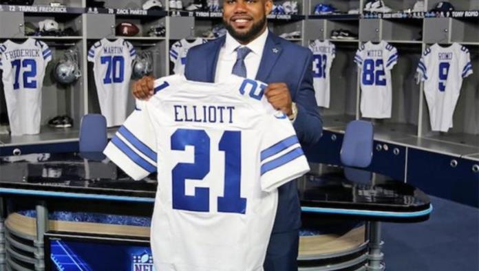 Ezekiel Elliott tiene el jersey más vendido en la NFL