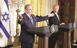 Trump se ablanda con Israel