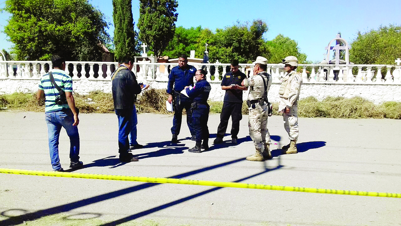 Descubren granada en el panteón Santa Rosa