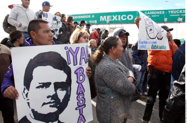 Crecen protestas en Juárez por gasolina