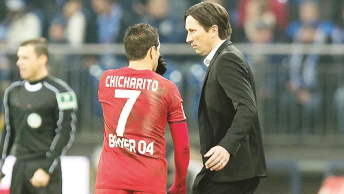 El Chicharito será clave: DT Leverkusen