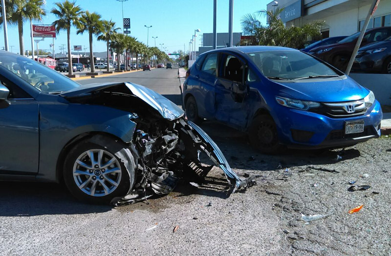 Encontronazo no fue consignado