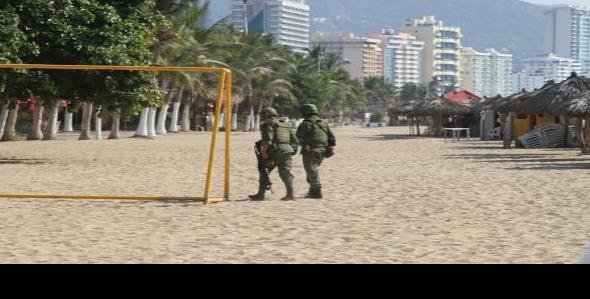 Matan a militar en Acapulco